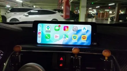 인천 bmw f30 순정 모니터 이용 애플 카플레이 안드로이드 오토 사용하기 / 인천, 부평, 부천