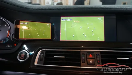BMW 7시리즈 F02 애플&안드로이드오토  카플레이 장착 / 인천, 부평, 부천
