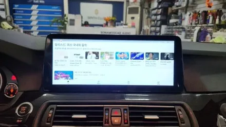 BMW F10 카인원 안드이드 올인원 장착으로 유튜브 티맵 넷플릭스 사용하기 / 인천, 부평, 부천