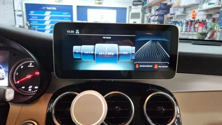 벤츠 GLC X253 순정 모니터 탈거 직구 카플레이 장착 / 인천, 부평, 부천