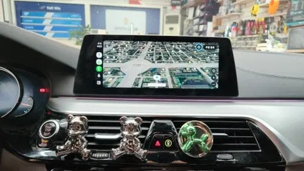 bmw 5시리즈 g30 순정 모니터 이용 애플 카플레이 안드로이드 오토 장착 / 인천, 부평, 부천