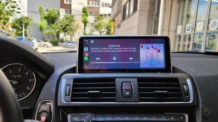 BMW 118D F20 순정 모니터 탈거 카플레이 안드로이드 오토 후방카메라 장착 / 인천, 부평, 부천