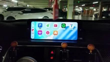 인천 bmw f30 순정 모니터 이용 애플 카플레이 안드로이드 오토 사용하기 / 인천, 부평, 부천