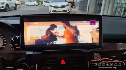 인천 벤츠GLK 12.3인치 모니터 아틀란 장착 / 인천, 부평, 부천