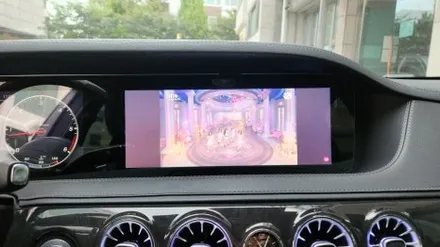 [공지] 인천 벤츠w222후기형 와이드 콕핏 카링킷 프로3 터치로 사용할수 있는 에어 터치 작업 / 인천, 부평, 부천