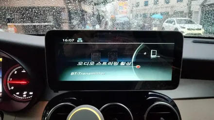 벤츠 GLC X253 순정 모니터 탈거 직구 카플레이 장착 / 인천, 부평, 부천
