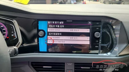 폭스바겐 뉴 제타 사이드미러 폴딩 오토홀드 풀코딩 작업 / 인천, 부평, 부천