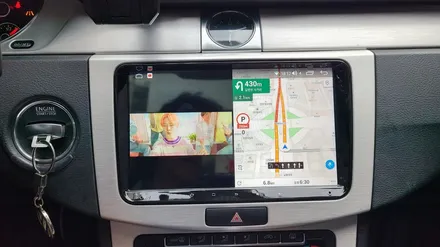 폭스바겐 cc차량 순정오디오 퍽노이즈 발생으로 사용하지 못함 안드로이드 올인원 기변 / 인천, 부평, 부천