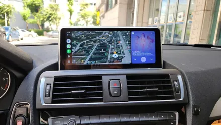 BMW 118D F20 순정 모니터 탈거 카플레이 안드로이드 오토 후방카메라 장착 / 인천, 부평, 부천