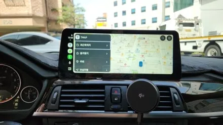 인천 BMW F30 순정 모니터 교체 애플 카플레이 안드로이드 오토  모니터 장착 / 인천, 부평, 부천