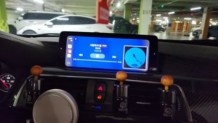 인천 bmw f30 순정 모니터 이용 애플 카플레이 안드로이드 오토 사용하기 / 인천, 부평, 부천
