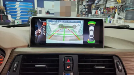 bmw 3시리즈 f30 카플레이 안드로이드 오토 모니터 장착 / 인천, 부평, 부천