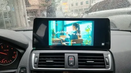 bmw 118d F20 순정모니터 탈거후 카인원 안드로이드 올인원 장착 / 인천, 부평, 부천
