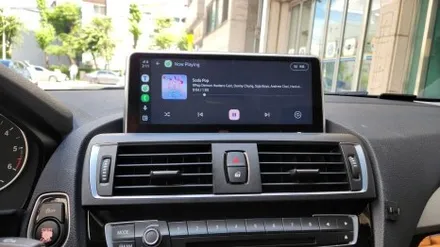 BMW 118D F20 순정 모니터 탈거 카플레이 안드로이드 오토 후방카메라 장착 / 인천, 부평, 부천