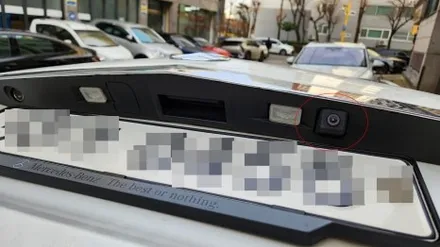 벤츠 w212 안드로이드 올인원 AHD 후방카메라 장착 / 인천, 부평, 부천