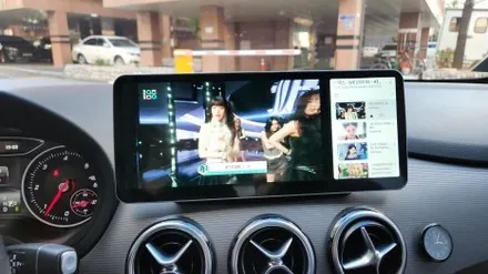 인천 벤츠B200 Andriod AII in one 직구 제품 장착 과 후방카메라 장착하기~~ / 인천, 부평, 부천