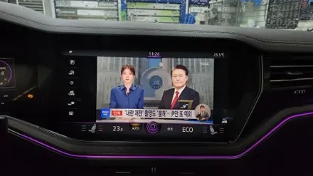 폭스바겐 투아렉 순정 모니터 카플레이 풀스크린 작업 / 인천, 부평, 부천