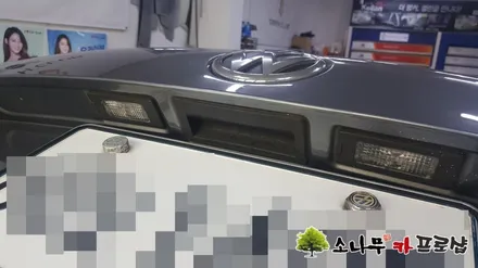 폭스바겐 파사트 후방카메라 장착 / 인천, 부평, 부천