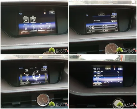 렉서스 ES350 아틀란네비 제거후 지니네비 장착 / 인천, 부평, 부천