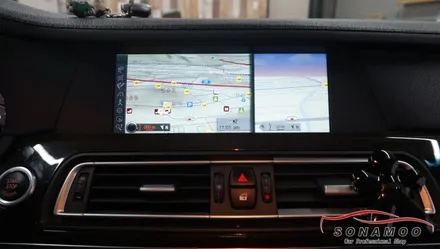 BMW 7시리즈 F02 애플&안드로이드오토  카플레이 장착 / 인천, 부평, 부천