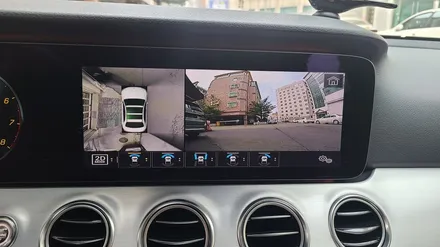 벤츠 w213 e클래스 범퍼 교체후 어라운드뷰 보정작업 / 인천, 부평, 부천