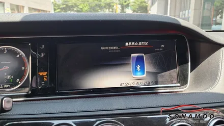 벤츠s클래스 w222 안드로이드 셋탑 m2c-200a 고화질PLUS 아이나비Z9000 장착 / 인천, 부평, 부천