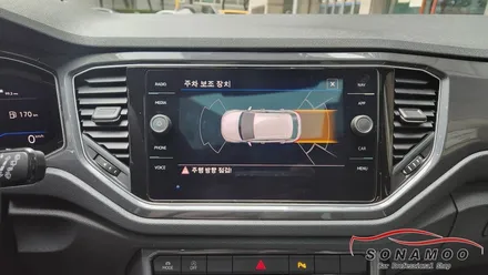 폭스바겐 티록 후방 안전을 지켜줄 후방카메라 장착하기 / 인천, 부평, 부천
