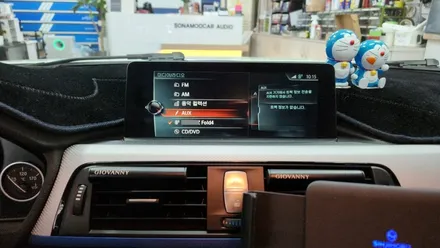 bmw f30 애플카플레이 안드로이드 오토 사용을 위한 모듈 장착 / 인천, 부평, 부천