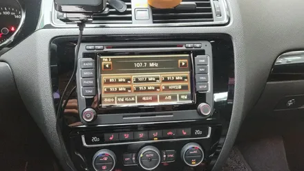 폭스바겐 제타 순정모니터 재부팅 현상 수리 / 인천, 부평, 부천