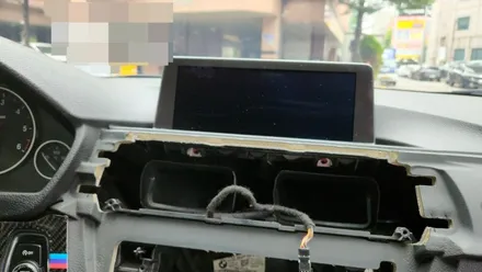 인천 bmw f30 순정 모니터 이용 카플레이 안드로이드 오토 모듈 장착 / 인천, 부평, 부천