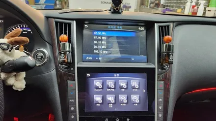 인피니티 Q50 애플 카플레이 안드로이드 오토 장착 / 인천, 부평, 부천