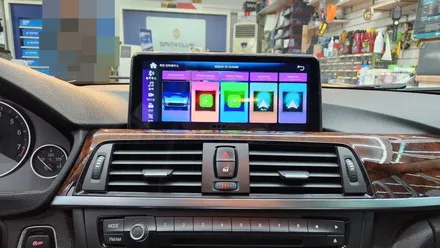 인천 bmw f30 무선 애플 카플레이 안드로이드 오토 모듈 장착 작업 / 인천, 부평, 부천