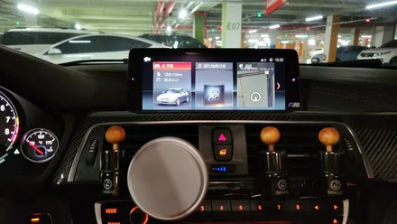 인천 bmw f30 순정 모니터 이용 애플 카플레이 안드로이드 오토 사용하기 / 인천, 부평, 부천
