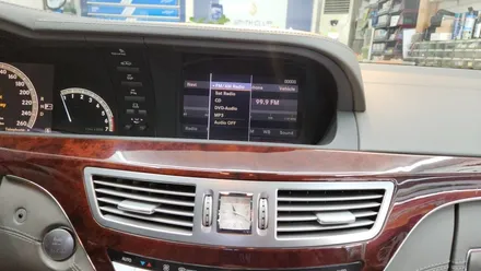 벤츠 w221 직수입 순정 모니터 탈거 안드로이드 올인원 장착 / 인천, 부평, 부천
