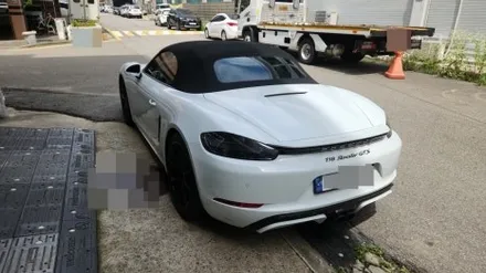 인천 포르쉐 박스터 GTS 순정 모니터 어라운드 뷰 장착 / 인천, 부평, 부천