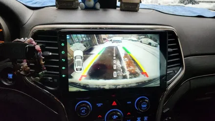 인천 Jeep 그랜드 체로키 순정모니터 탈거 아이나비 카인원 안드로이드 장착 / 인천, 부평, 부천