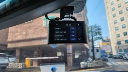 현대 그랜저 HG 테슬라 타입 올인원 룸미러 하이패스 아이나비 블랙박스 장착 / 인천, 부평, 부천