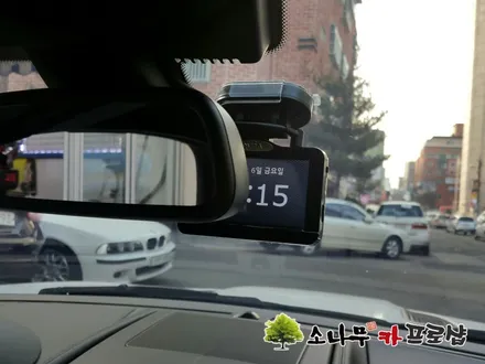 재규어 F타입 컨버터블 큐비아 블랙박스 장착 / 인천, 부평, 부천