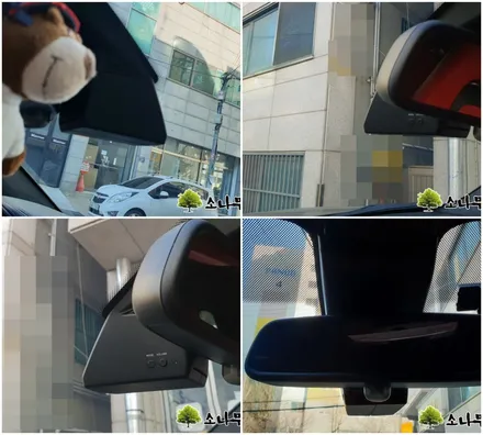 BMW X6 순정형 룸미러 하이패스 장착 / 인천, 부평, 부천