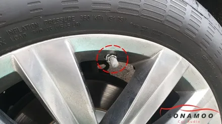 폭스바겐 아테온 TPMS 아틀란 네비 설치 / 인천, 부평, 부천