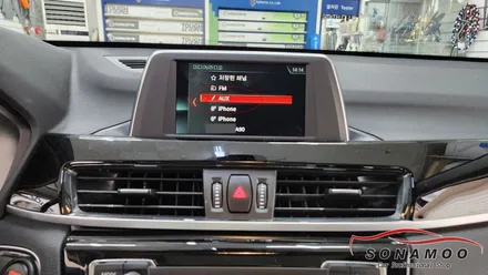 BMW X1(F48) 손쉽게 사용할수있는 애플카플레이 안드로이드 오토 모듈 장착 / 인천, 부평, 부천