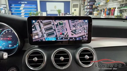 벤츠 w253 glc300쿠페 차량 주위를 살펴볼수있는 3d어라운드뷰 장착 / 인천, 부평, 부천