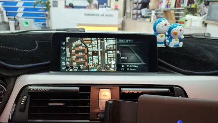 bmw f30 애플카플레이 안드로이드 오토 사용을 위한 모듈 장착 / 인천, 부평, 부천