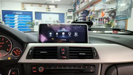 bmw 3시리즈 f30 모니터 교체형 애플카플레이 안드로이드 오토 장착 / 인천, 부평, 부천
