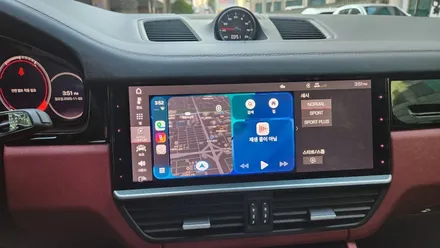 포르쉐 카이엔 순정 애플 카플레이 풀스크린 안드로이드 오토 활성화 작업 / 인천, 부평, 부천