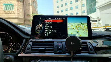 인천 BMW F30 순정 모니터 교체 애플 카플레이 안드로이드 오토  모니터 장착 / 인천, 부평, 부천