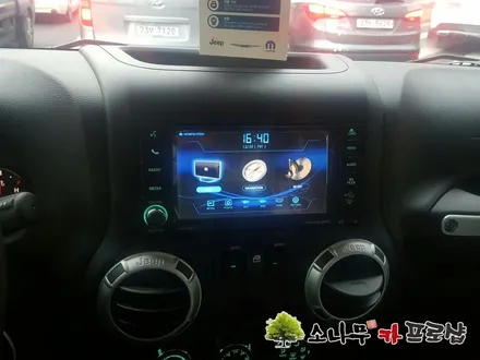 JEEP 루비콘 네비매립 블랙박스 장착 / 인천, 부평, 부천
