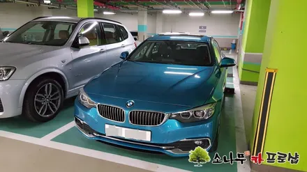 BMW 4시리즈 정품 블랙박스 장착 / 인천, 부평, 부천