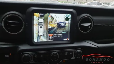 Jeep 랭글러 루비콘 360도 어라운드 뷰 옴니뷰 장착 / 인천, 부평, 부천