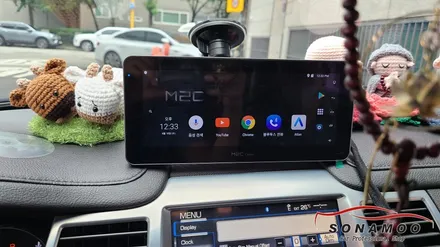 링컨 MKS 차량에 M2C-8800 아틀란 안드로이드 장착 / 인천, 부평, 부천